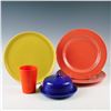 Image 1 : 26pc Turquoise Fiestaware Dinnerware Set