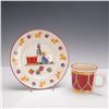 Image 1 : 2pc Masons Tiffany & Co. Children's Plate and Mug Set