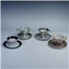Image 1 : 8pc Vintage Lusterware Cups and Saucers Assorted Styles