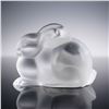 Image 1 : Lalique Crystal Figurines, Resting Rabbit