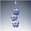Image 2 : 2pc Swarovski Crystal Arctic Flower Ornament and Keychain