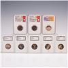 Image 1 : 8pc 2007, 2010 & 2020  U.S. State Quarters NGC Graded