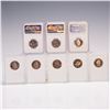 Image 2 : 8pc 2007, 2010 & 2020  U.S. State Quarters NGC Graded