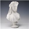 Image 3 : After Antonio Frilli Composite Bust, The Veiled Lady