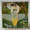 Image 2 : 2pc Japanese SAJI Tile Works Figural Tiles