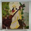 Image 3 : 2pc Japanese SAJI Tile Works Figural Tiles