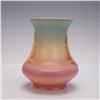 Image 4 : 5pc Hull Pottery Ceramic Vases and Candleholders, Open Rose