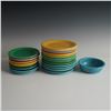 Image 1 : Set of Genuine Fiesta Ware Plates and Bowl, Multicolor