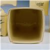 Image 5 : 10pc Antique German Porcelain Canister Set with Swallow Bird Motif