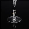 Image 2 : Set of 4 Cambridge Rose Point Etched Crystal Glasses