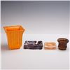Image 2 : 4pc Home Decor Glass Pieces
