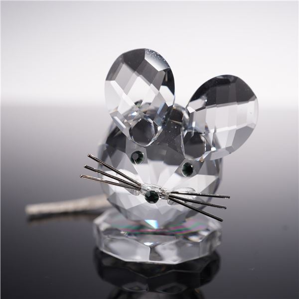 Swarovski Crystal Mouse Replica, Peaceful Countryside Theme