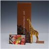 Image 1 : Jay Strongwater Jeweled Giraffe Enameled Metal Bookmark with Box