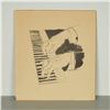 Image 1 : David Stone Martin, Original Lithograph on Paper, Pianist Hands
