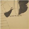 Image 2 : David Stone Martin, Original Lithograph on Paper, Pianist Hands