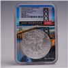 Image 1 : 2020 (S) American Silver Eagle Emergency Prod. Dollar Coin NGC Graded MS 70