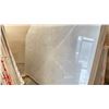 Image 1 : WHITE MARBLE STONE SLAB - 5.4' X 7.1' X 3/4" (MWS008)