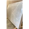Image 1 : WHITE MARBLE STONE SLAB - 5.4' X 7.1' X 3/4" (MWS008)