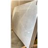 Image 1 : WHITE MARBLE STONE SLAB - 5.4' X 7.1' X 3/4" (MWS008)