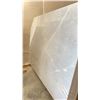 Image 1 : WHITE MARBLE STONE SLAB - 5.4' X 7.1' X 3/4" (MWS008)