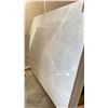 Image 1 : WHITE MARBLE STONE SLAB - 5.4' X 7.1' X 3/4" (MWS008)