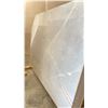 Image 1 : WHITE MARBLE STONE SLAB - 5.4' X 7.1' X 3/4" (MWS008)