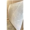 Image 1 : WHITE MARBLE STONE SLAB - 5.4' X 7.1' X 3/4" (MWS008)