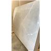 Image 1 : WHITE MARBLE STONE SLAB - 5.4' X 7.1' X 3/4" (MWS008)