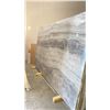 Image 1 : GREY DIANO VEIN CUT MARBLE STONE SLAB - 6' X 10' X 3/4" (MGV0O5)