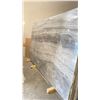 Image 1 : GREY DIANO VEIN CUT MARBLE STONE SLAB - 6' X 10' X 3/4" (MGV0O5)