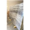 Image 1 : GREY DIANO VEIN CUT MARBLE STONE SLAB - 6' X 10' X 3/4" (MGV0O5)