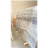 Image 1 : GREY DIANO VEIN CUT MARBLE STONE SLAB - 6' X 10' X 3/4" (MGV0O5)