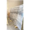 Image 1 : GREY DIANO VEIN CUT MARBLE STONE SLAB - 6' X 10' X 3/4" (MGV0O5)