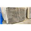 Image 1 : DARK GREY MARBLE STONE SLAB - 5.3' X 7' X 3/4" (AB003)