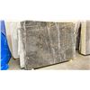 Image 1 : DARK GREY MARBLE STONE SLAB - 5.3' X 7' X 3/4" (AB003)