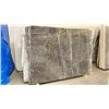 Image 1 : DARK GREY MARBLE STONE SLAB - 5.3' X 7' X 3/4" (AB003)