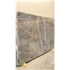 Image 1 : DARK GREY MARBLE STONE SLAB - 5.3' X 7' X 3/4" (AB026)