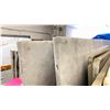 Image 1 : WHITE MARBLE STONE SLAB - 5.75' X 9' X 3/4" (MWM012)