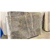 Image 1 : DARK GREY MARBLE STONE SLAB - 5.3' X 7' X 3/4" (AB003)