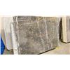Image 1 : DARK GREY MARBLE STONE SLAB - 5.3' X 7' X 3/4" (AB003)