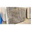 Image 1 : DARK GREY MARBLE STONE SLAB - 5.3' X 7' X 3/4" (AB003)