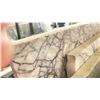 Image 1 : LIGHT GREY MARBLE STONE SLAB - 6.25' X 9' X 3/4" (MLP040)