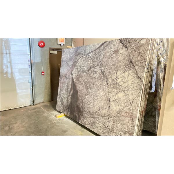 MILAS LILAC MARBLE STONE SLAB - 6.5' X 9' X 3/4" (MLP026)