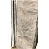 Image 1 : MORF GREY PATCH MARBLE STONE SLAB - 6.3' X 9.5' X 3/4" (MGP006)