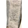 Image 1 : MORF GREY PATCH MARBLE STONE SLAB - 6.3' X 9.5' X 3/4" (MGP006)