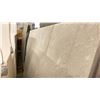 Image 1 : WHITE MARBLE STONE SLAB - 5.4' X 7.1' X 3/4" (MWS033)