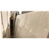 Image 1 : WHITE MARBLE STONE SLAB - 5.4' X 7.1' X 3/4" (MWS033)