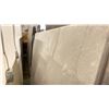 Image 1 : WHITE MARBLE STONE SLAB - 5.4' X 7.1' X 3/4" (MWS033)