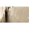 Image 1 : WHITE MARBLE STONE SLAB - 5.4' X 7.1' X 3/4" (MWS033)