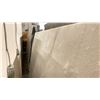 Image 1 : WHITE MARBLE STONE SLAB - 5.4' X 7.1' X 3/4" (MWS033)
